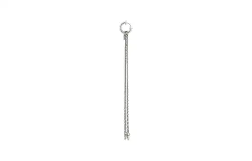GUCCI Metal, Pearl Earrings Women's Silver