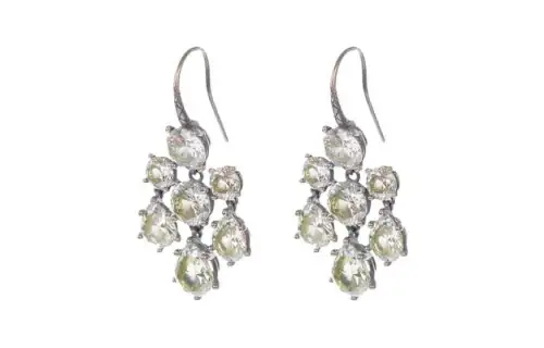 Bottega Veneta Earrings Women's Silver