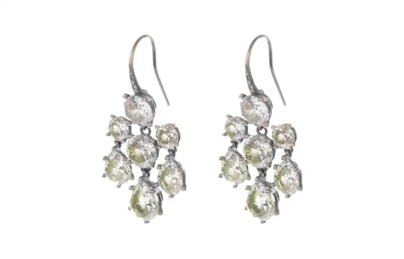 Bottega Veneta Earrings Women's Silver