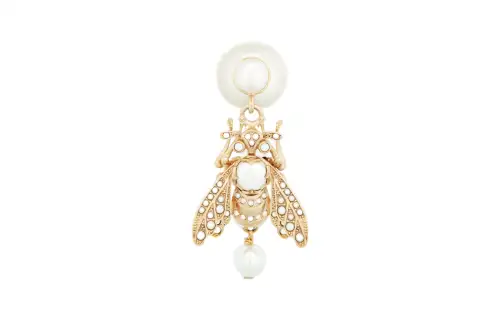 DIOR Metal Earrings Women's Gold