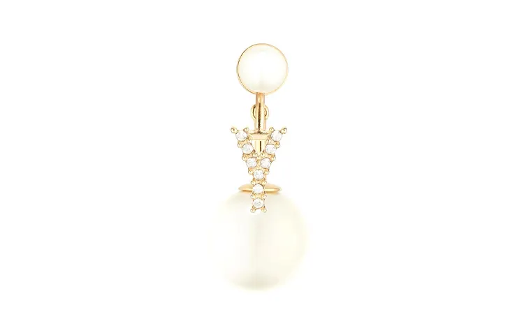 DIOR My ABCDior Metal Earrings Women's