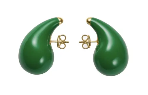 Bottega Veneta Earrings Women's Green