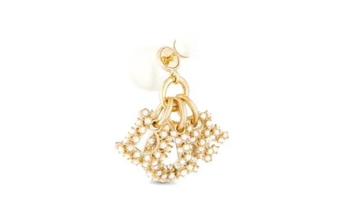 DIOR Earrings Women's Gold