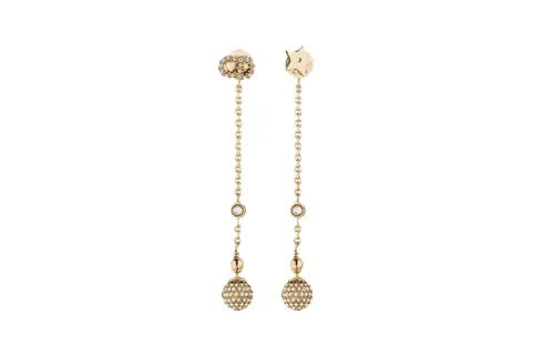 DIOR Earrings Women's Gold