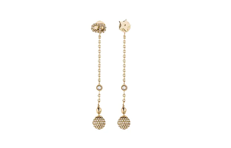 DIOR Earrings Women's Gold