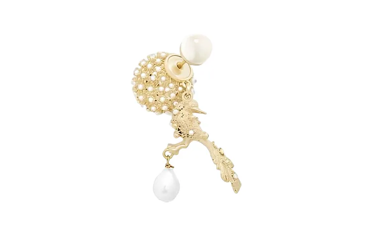DIOR Earrings Women's Gold