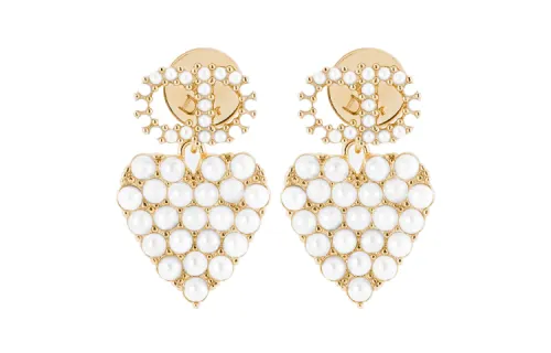 DIOR Earrings Women's Gold