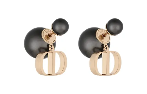 DIOR Metal, Resin Earrings Women's