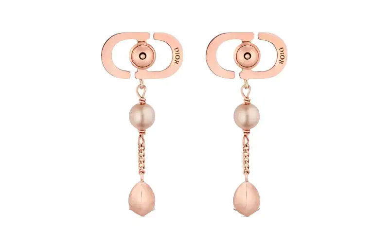 DIOR Earrings Women's Pink