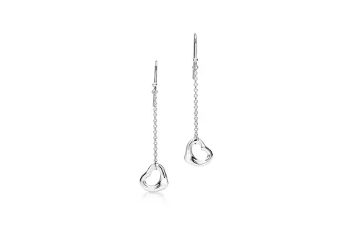 TIFFANY & CO. Elsa Peretti® 925 Sterling Silver Earrings Women's