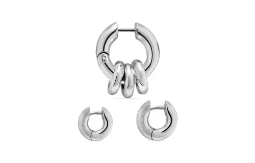 Force Skate hoop earrings