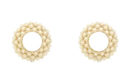 DIOR Earrings Women's Gold
