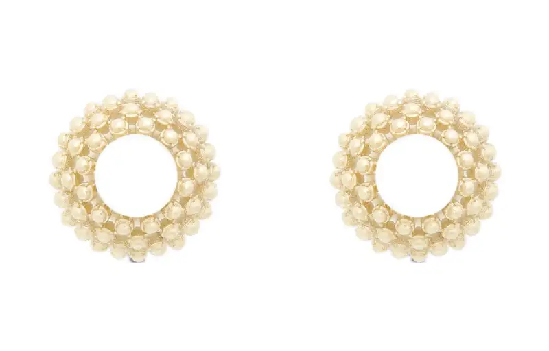 DIOR Earrings Women's Gold
