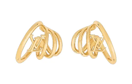 LOUIS VUITTON Stellar Earrings Women's Gold