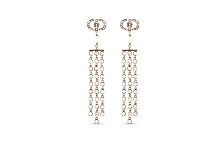 DIOR Earrings Women's Bronze