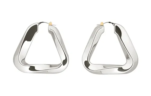 Bottega Veneta Earrings Women's Silver