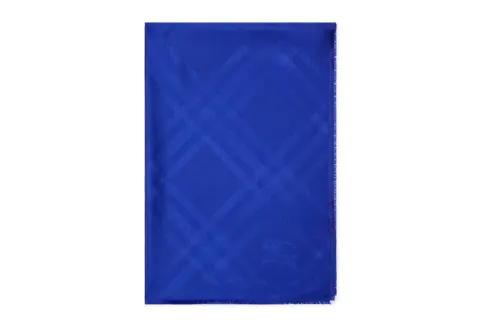 Burberry Checked Silk Scarf