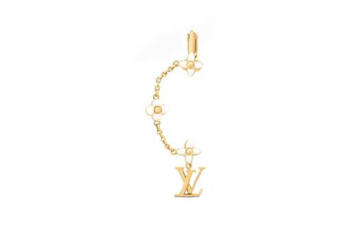 LOUIS VUITTON FLORAGRAM Earrings Women's Gold