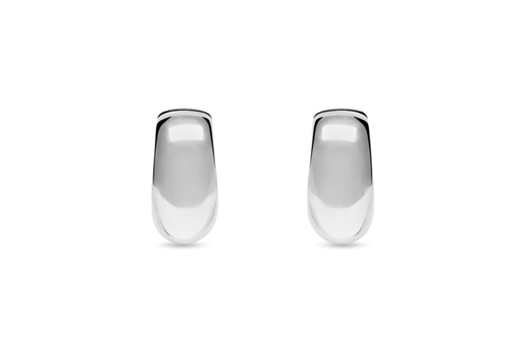Balenciaga 925 Sterling Silver Earrings Women's Silver