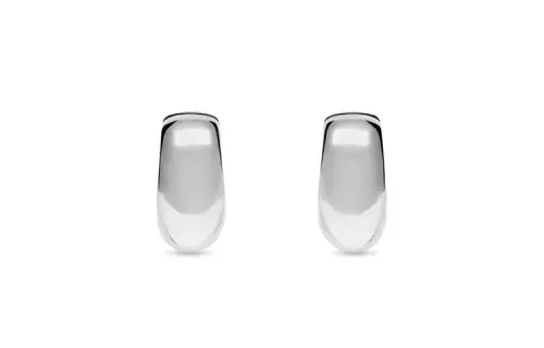 Balenciaga 925 Sterling Silver Earrings Women's Silver
