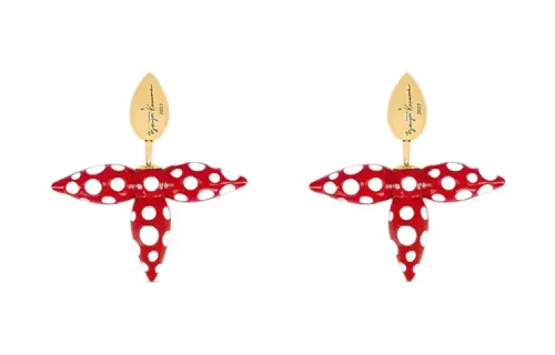 LOUIS VUITTON X Yayoi Kusama Louisette Infinity Dots Earrings