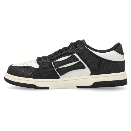 AMIRI Skel Top Low 'Crystal - Black'