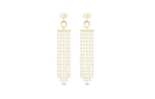 DIOR Earrings Women's Gold