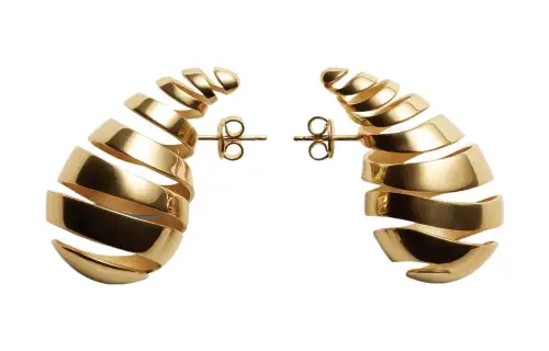 Bottega Veneta Earrings Women's Gold