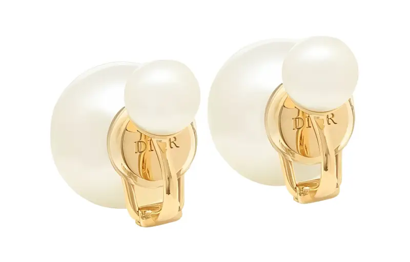 DIOR Earrings Women's Gold