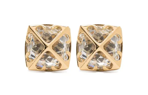 OFF WHITE Brass Earrings Women's Gold