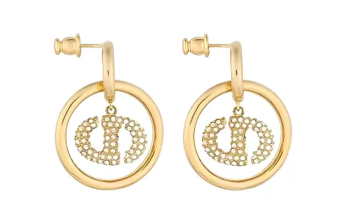 DIOR Earrings Women's Gold