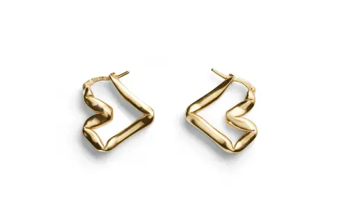 Bottega Veneta Earrings Women's Gold