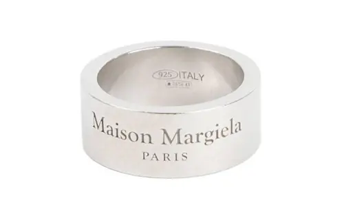 Maison Margiela Logo Engraved Ring