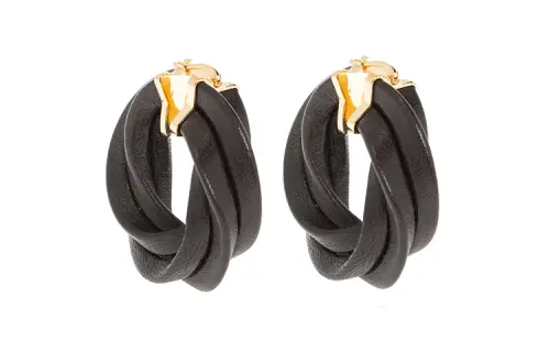 Bottega Veneta Earrings Women's Black