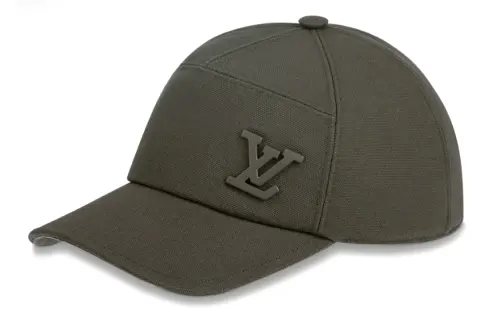 LOUIS VUITTON Cotton, Metal Baseball Caps Unisex Green