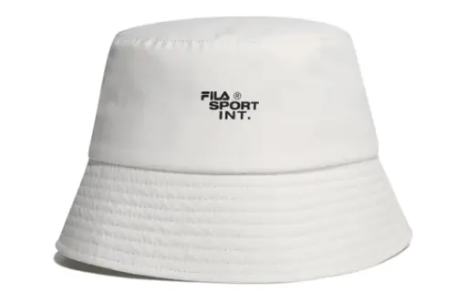 FILA Polyester Bucket Hats Unisex White