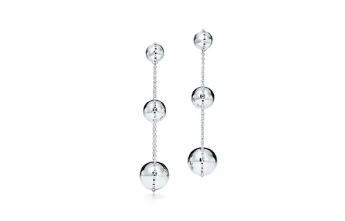 TIFFANY & CO. HardWear Earrings Women's Silver