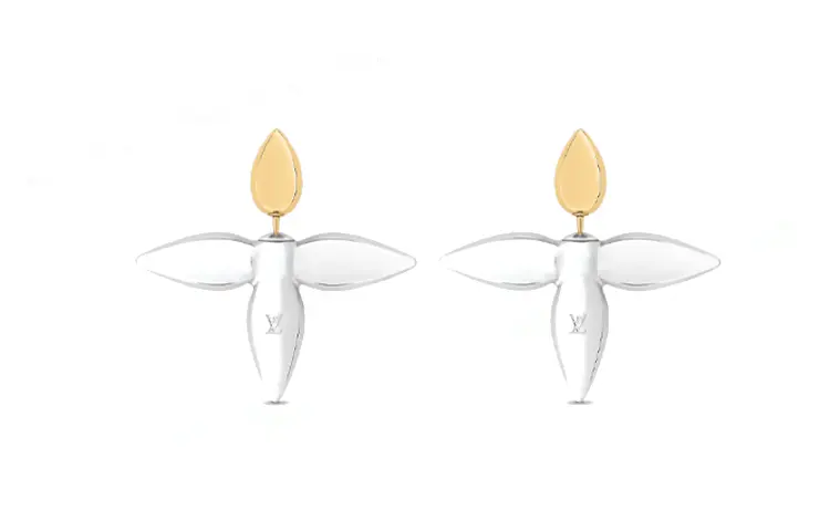 LOUIS VUITTON Louisette Macro Earrings