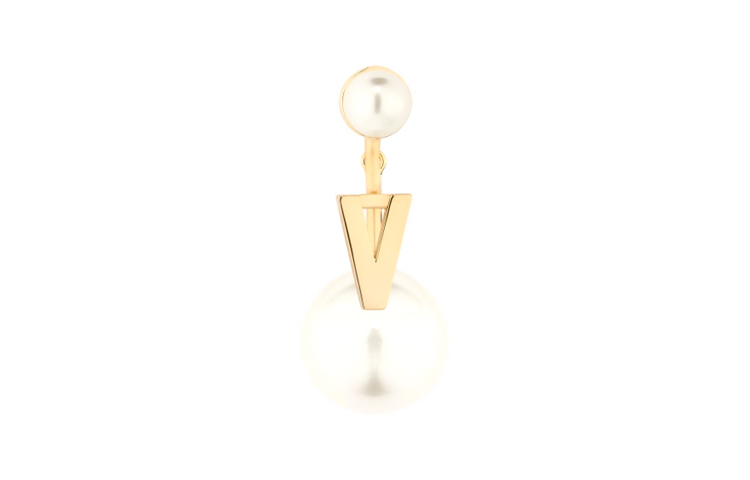 серьги Dior Dior MY ABCDIOR “V” (золотой)