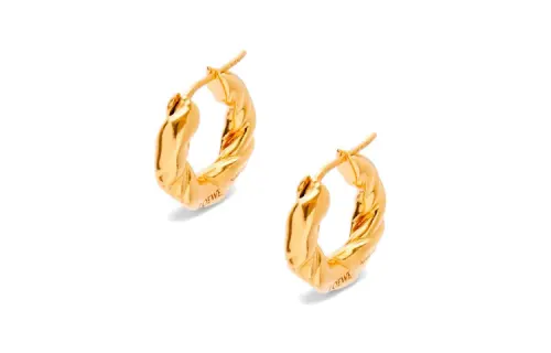 LOEWE 925 Sterling Silver Earrings Women's