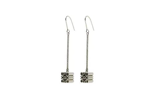 LOEWE 925 Sterling Silver Earrings Women's