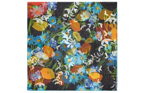 Burberry Silk Scarves Women's Multicolor