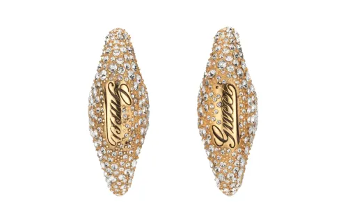 GUCCI Metal Earrings Women's Gold