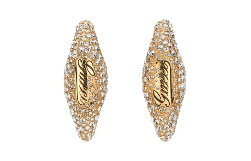 GUCCI Metal Earrings Women's Gold