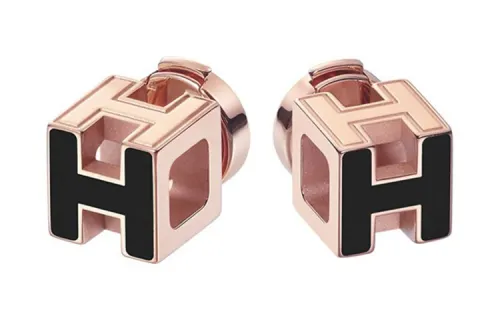 HERMES Stud Earrings Women's