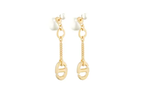 DIOR Earrings Women's Gold