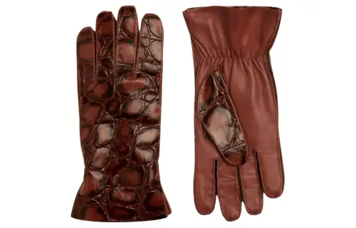 Bottega Veneta Gloves Men's Red
