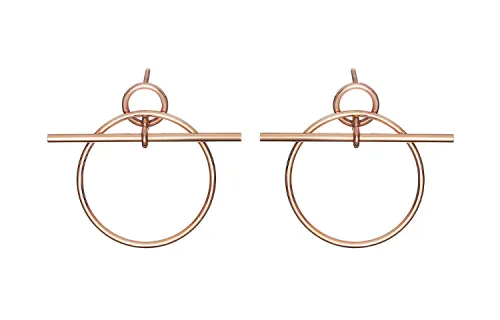 HERMES Chaine D'Ancre Earrings Women's