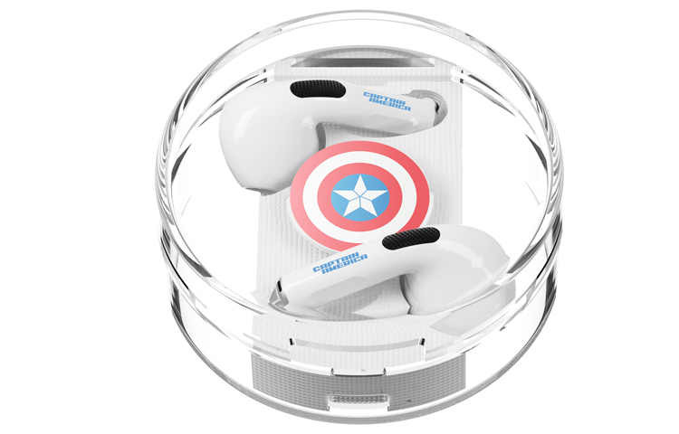 Disney Disney xMARVEL/Marvel Q37 Fully Transparent Charging Case, Intelligent Noise Reduction, Long Battery Life, Sports and Running Online Class, Applicable for Apple and Android, True Wireless Bluetooth Headset