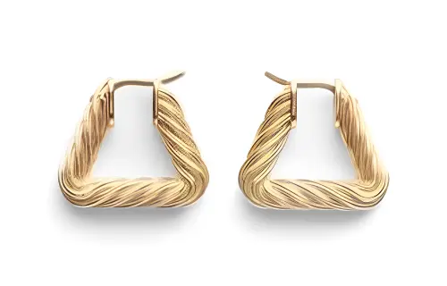 Bottega Veneta Earrings Women's Gold